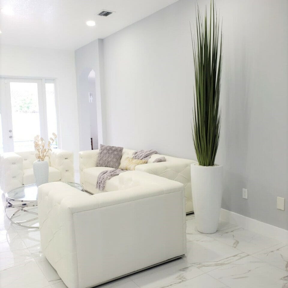 Large Dax Vase with Rush Grass The New Garden