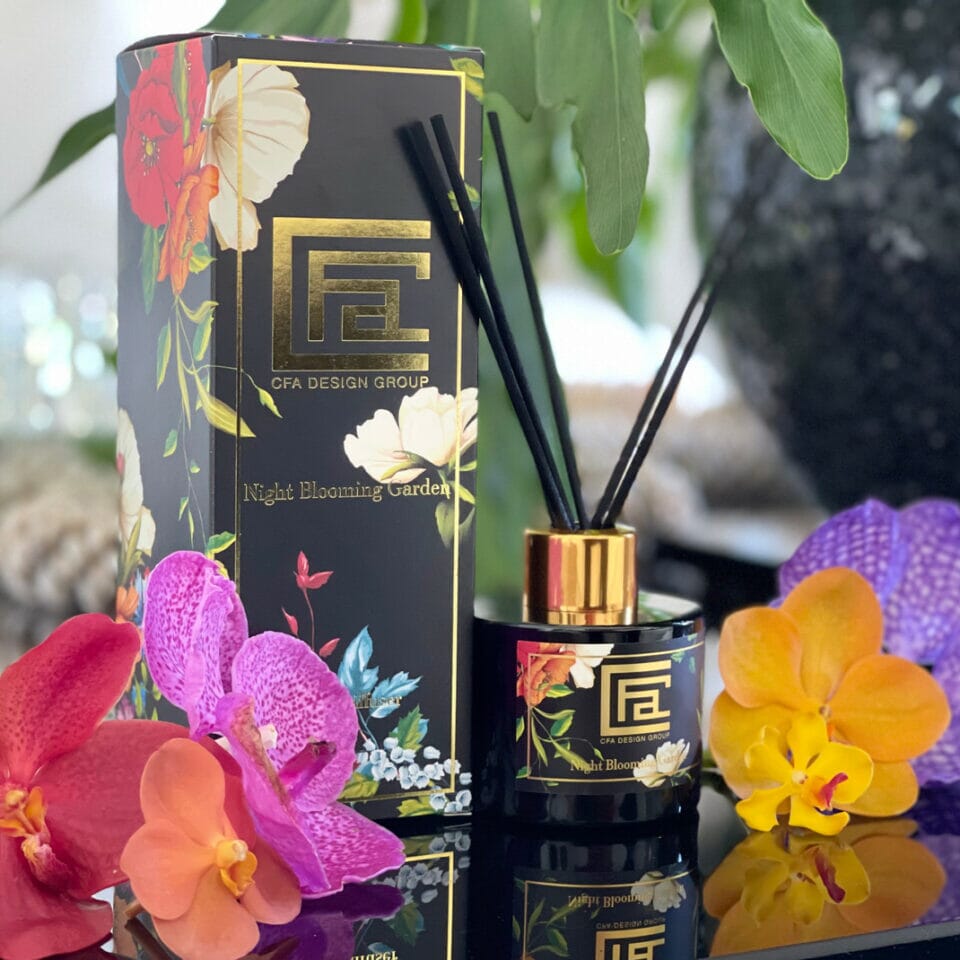 Room Fragrance "Night Blooming" with Scent Sticks The New Garden