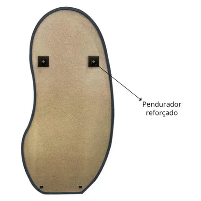 Full-Length Bean Mirror 160x80cm The New Garden 