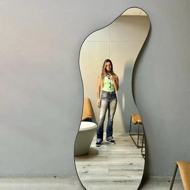 Full-Length Curved Mirror 170x70cm The New Garden 