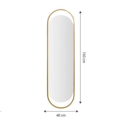 Glam Capsule Mirror G 150x40cm The New Garden 
