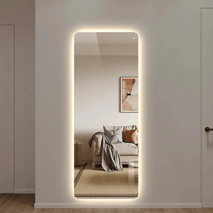 Illuminated Rectangular Mirror with LED - 50x160cm The New Garden 