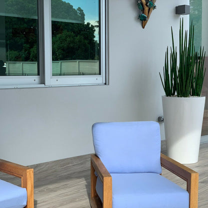 Snake Grass (1.63 m) with Belle L Planter The New Garden 